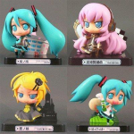 VOCALOID Hatsune Miku Vinettiam Armas Hatsune Miku &Otilde;itsev Hatsune Miku Megurine Luka Tants Kagamine Rin K&otilde;ik 4 t&uuml;&uuml;pi komplekt (Kirsi vihm) / (Poppipo) /