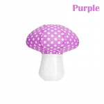 1 tk Cartoon isetehtud peokaunistus seenekujuline k&auml;sitsi valmistatud latern Paberlaternad &uuml;mmargused 3D rippuvad S kollane