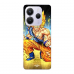 Coque Xiaomi Redmi Note 14 5G GOKU GENOU A TERRE Maniacase