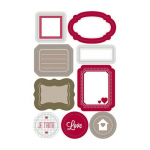 Etiquettes repositionnables Love