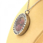 Pierres et Min&eacute;raux. Collier Tourmaline multicolore brut. Mod&egrave;le Alphabet.