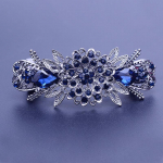 Retrokristallist v&auml;ike pardnokk-juukseklamber naistele