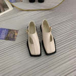 Retro Prantsuse stiilis naiste suvised mokassiinid - &Otilde;hukesed, vabaaja, &otilde;&otilde;nes disainiga, Briti h&otilde;nguga 35 kohv