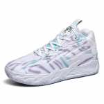 Kolm palli Kolme p&otilde;lvkonna Lamelo Ball MB.01 Korvpallijalatsid Meeste tegelikud v&otilde;itluspolsterdatud madalad tossud, polsterdatud tagasil&ouml;&ouml;gi 37