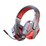 Juhtmevabad m&auml;nguk&otilde;rvaklapid Bluetooth5.1 Sport Big Headset Bass Stereo M&uuml;ra v&auml;hendamise k&otilde;rvaklappide kiiver mikrofoniga telefoni arvuti jaoks punane
