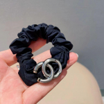High-Grade Metal Fragrance Style Hair Ring: Trendy Korean Retro Large Scrunchie h&otilde;be