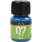 Peinture transparente, brillante &agrave; base d'eau avec une bonne adh&eacute;rence sur verre, porcelaine, terre cuite, plastique, etc. R&eacute;f 31395