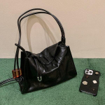 Ni&scaron;i Disain Stiilne Lihtne Pendeldaja Naiste Kott Plisseeritud Kaenlaalune &Otilde;lakott Ristkehakott