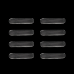 Isekleepuvad puhverpadjad, kokkup&otilde;rkevastased kleebised, silikoonist uksekork, kapi kaitserauad, seinakaitse, m&ouml;&ouml;bli kokkup&otilde;rkevastane padi 3.5*1*0.2cm puhas