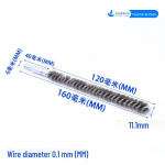 M6 304 roostevabast terasest traattoruhari s&uuml;gavate aukude puhastamiseks ja rooste eemaldamiseks