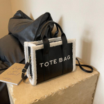Trendikas vabaaja &uuml;hev&auml;rviline pl&uuml;&uuml;s&auml;&auml;rega kaunistatud naiste k&auml;ekott tepitud kirjatr&uuml;kiga lukuga naiste crossbody kott