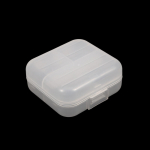 Kaasaskantav mini topelttihendiga ravimikorraldaja karp seitsmep&auml;evase reisipillide dosaatori konteineri &uuml;mbris S valge