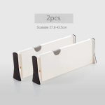 4 komplekti sahtli vaheseinad Reguleeritav hoiuruum Sisset&otilde;mmatav sahtli vaheseina hoidik Kodumajapidamises kasutatavate voodrilaudadega k&ouml;&ouml;gi korraldaja