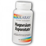 Magneesiumaspartaat, Magnesium Asporotate, Solaray (36411050) 60vcaps