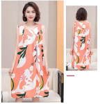 Suvised keskealiste eakate &ouml;&ouml;s&auml;rgid pidžaamad naiste kleidid suur suurus ema vabaaja &ouml;&ouml;s&auml;rgid koduriietus XL