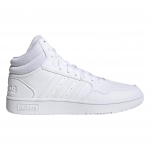 Meeste spordijalatsid adidas Hoops 3.0 MID valged r. 45 ⅓ 45 1/3 valge
