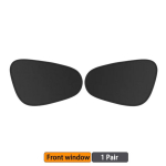 1 komplekt Auto k&uuml;ljeakna isekleepuv p&auml;ikesekaitsekate Auto p&auml;ikesekaitse Siseelektrostaatiline adsorptsioon K&uuml;lgkardin Auto kuumakaitseekraan Peegeldusvastane kaitse 2 PCS