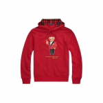 Polo Ralph Lauren SS24 Letter Bear Prindiga Vabaaja Huppar Meeste hupparid Punane MNPOKNI16823377-600 S