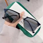 Sinist valgust blokeerivad fotokroomsed miinusprillid Vintage Double Deam l&uuml;hin&auml;gelikud p&auml;ikeseprillid Viimistletud optilised l&uuml;hin&auml;gemisprillid Dioptrid 0