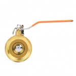 1 tk DN32 114BSP messingist toru kuulventiil 1.6MPa vee, &otilde;li, gaasi jaoks