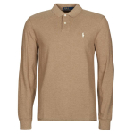 Polo Ralph Lauren &uuml;hev&auml;rviline polos&auml;rgiga sirge l&otilde;ikega pikkade varrukatega polos&auml;rk meestele pealsed Kaamel 710680790-100 XXL brown