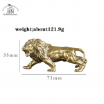 Antiikpronksist Isasl&otilde;vi Kuninga Kuju V&auml;ikesed Kaunistused Massiivsest Vasest M&auml;gil&otilde;vid Miniatuursed Figuurid Messingist Skulptuur K&auml;sit&ouml;&ouml; Dekoratsioon