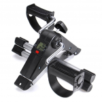 H&otilde;be-must majapidamises kasutatav mini-treeningratas kokkupandav fitness-jalgratas kehaj&otilde;usaali siseruumides noorendava jalgade t&ouml;&ouml;riist koos libisemisvastase pedaaliga