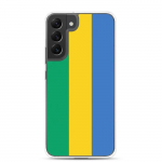 Coque T&eacute;l&eacute;phone &ndash; Samsung &ndash; Galaxy S22 Ultra &ndash; Drapeau Gabon &ndash; Supp &ndash; Mitmev&auml;rviline