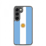 Coque T&eacute;l&eacute;phone &ndash; Samsung &ndash; Galaxy S23 Plus &ndash; Drapeau Argentine &ndash; Supp &ndash; Mitmev&auml;rviline