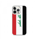 Coque iPhone &ndash; Irak &ndash; Drapeau &ndash; Souple &ndash; Mitmev&auml;rviline &ndash; &Uuml;hilduv iPhone 13 Pro