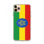 Coque iPhone - mitmev&auml;rviline - Drapeau &Eacute;thiopie - Souple - TPU - &Uuml;hilduv iPhone 11 Pro Max