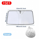 Autoakna p&auml;ikesevarju kate P&auml;ikesevari esiklaasi visiirikaitse Tuuleklaasi kokkuklapitav Automaatne UV-kaitse Kardinate kujundamise tarvikud