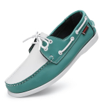 &Auml;rikasulikud paadikingad Meestele Docksides Kingad Kvaliteetsed Nahast Mokassiinid Kingad Meestele Mugavad Slip-on Korterid Meeste S&otilde;idukingad 42 white