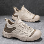 Meeste libisemiskindlad v&auml;listingimustes kasutatavad tossud Uued nahast matkajalatsid meestele Vabaaja matkajalatsid Reisimine Ronimine Telkimine Trennijalatsid 44 liiva