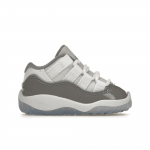 Air Jordan 11 Retro Low TD Tsementhallid Beebi tossid Valge &Uuml;likoolisinine 505836-140 26