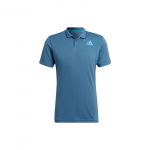 Adidas Gameset Logo Tr&uuml;kiga &Uuml;hev&auml;rviline Tennise Polo S&auml;rk Meeste Topid Sinine HB9137 M