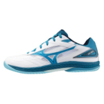 Mizuno Wave Drive 9 Valge Maroko Sinine Unisex Tennised Sinilind 81GA220532 36.5