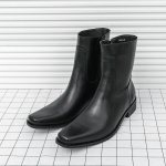 Moodne Luksusbr&auml;nd Kvaliteetne Nahast Meeste Saapad Moodsad Terava Otsaga Nahast Chelsea Saapad Meeste K&otilde;rged Business Casual Elegantne Saapad 38 must