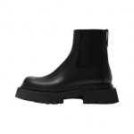 Zara PU Moodsad Mugavad Klassikalised L&uuml;hikesed Chelsea Saapad Meeste saapad Must 2008620800 42
