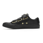 Converse All Star Ctas 3V Ox Libisemisvastased Vastupidavad Kerged Madalad Rula Kingad Naiste Tossud Must Kuldne 559906C 36
