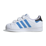 Adidas Originals Superstar Sst Mugavad Mitmek&uuml;lgsed Vastupidavad P&otilde;rutuskindlad Madalad Laste Rulaketsid Laste Tossud Valge Sinine IG6264 28