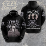 Vintage Rockb&auml;nd Ozzy Osbourne 3D-tr&uuml;kiga kapuutsiga pusa Meeste Naiste Mood Kapuutsiga Pusa Muusika Spordidress Meeste Kapuutsiga Pusa Talveriided XL