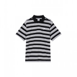 Nike Club Retro Triibuline Vabaaja L&uuml;hikeste Varrukatega Polo S&auml;rk Meeste &Uuml;laosad Must FN3897010 S