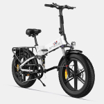 Elektriline jalgratas Kokkupandav ENGWE 20 250W Mootor Tippkiirus 42Km/h 48V 13AH Maksimaalne s&otilde;iduulatus 120Km Kandev&otilde;ime 150Kg ENGINE X valge
