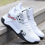 Meeste uued hingavad kerged tossud Meeste vabaajajalatsid Fitness Treeningjalatsid Meeste Kangas Zapatilla Hombre 44 must valge v&auml;rv
