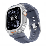 Karp+Rihm Apple Watch Ultra 3 2 49mm jaoks B&auml;nd Tarvikud Sportlik Silikoonist K&auml;ev&otilde;ru+Metallist Kaitsev Puhver iWatchi Kate 49mm Ultra 3 2 49mm