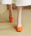 2024 Uus Suvine Mood Naiste Kingad Seksikad Paksu Kontsaga Madalad Vabaaja Kingad Pealepandavad Naiste Kingad &Uuml;hev&auml;rvilised K&otilde;igega Sobivad Mugavad 34