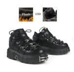 Uued Punk Stiilis Naiste Kingad Paeltega Kontsa K&otilde;rgus Platvormkingad Naine Gooti Pahkluu Rock Saapad Metallist Dekoratsioon Naine Tossud 36-45 38