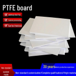 PTFE Teflon Vibratsiooni V&auml;hendav 5 mm Valge Trepi Toetusplaat