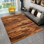 3D HD puiduteraline retroala vaip, suur, vaipvaip kodu elutuppa, laste magamistuppa diivanile, libisemiskindel k&ouml;&ouml;gimatt 70x100cm(27x39im)